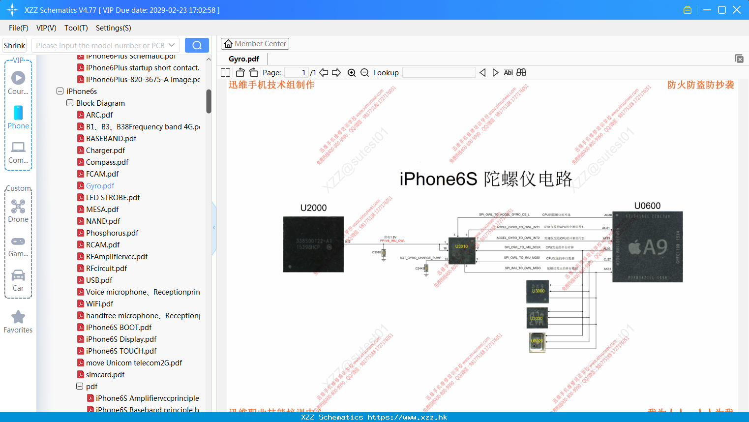IPhone Gyro